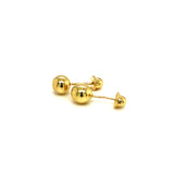 Aretes para bebés en oro amarillo 10kt