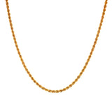 Cadena (cordón) en oro amarillo 10kt. 45cm