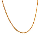 Cadena (cordón) en oro amarillo 10kt. 45cm