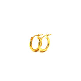 Argollas en oro amarillo 10KT