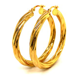 Argollas en oro amarillo 10KT