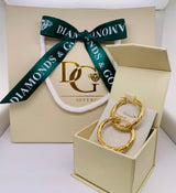 Argollas en oro amarillo 10KT