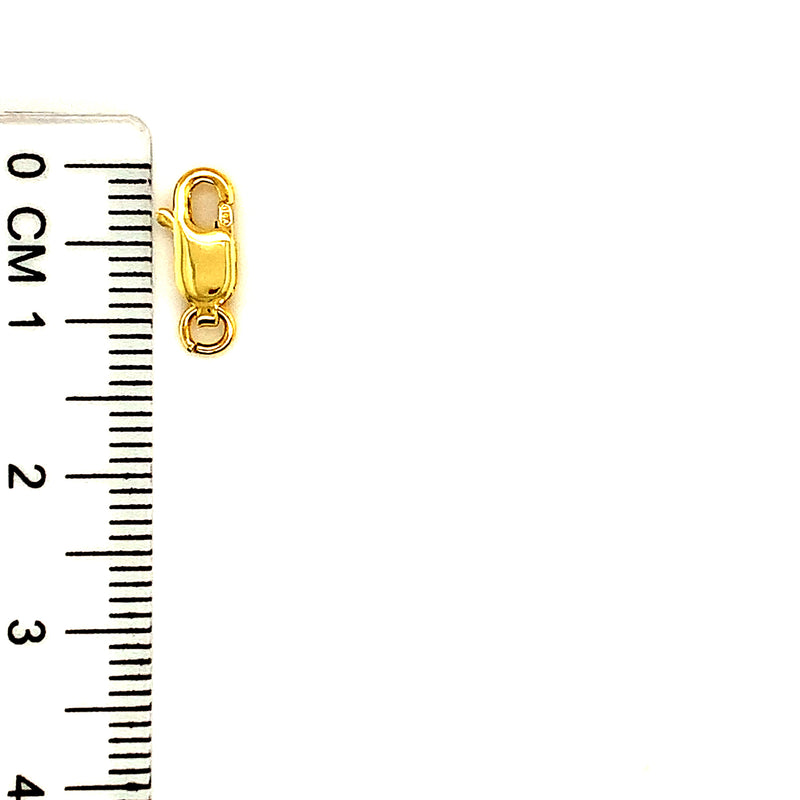Repuestos de broche para cadenas o pulseras en oro amarillo 10k