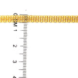 Cadena Bismark en oro amarillo 10kt. 45cm