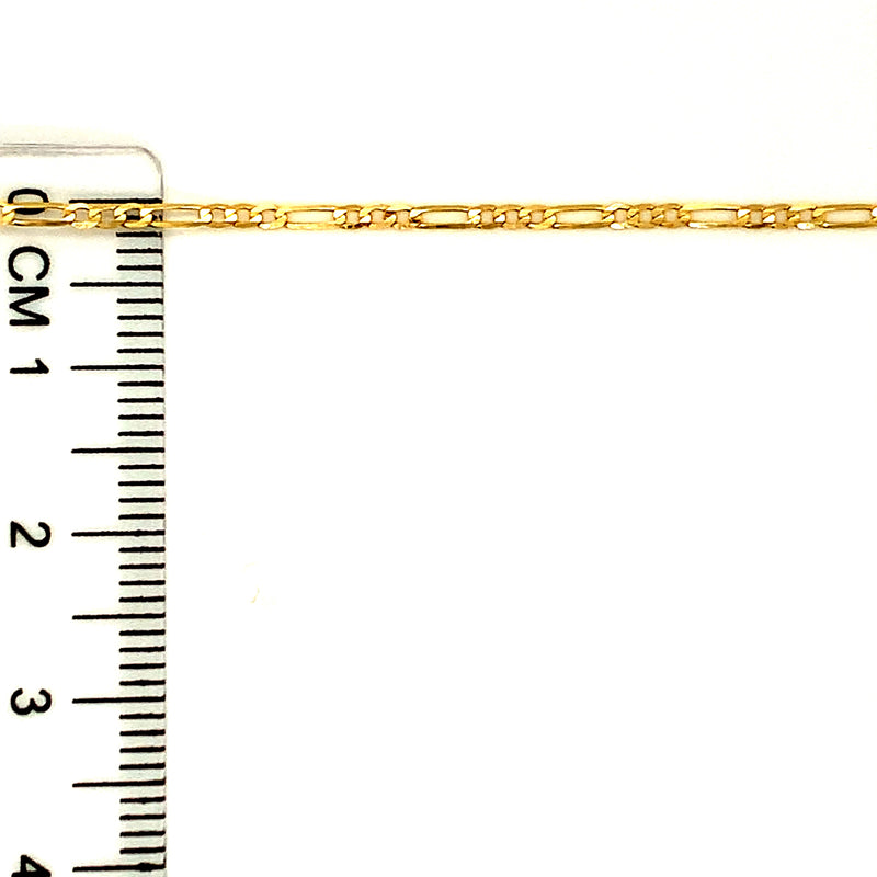 Cadena Cartier maciza en oro amarillo 10kt. 40cm