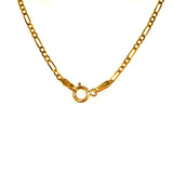 Cadena Cartier maciza en oro amarillo 10kt. 50cm