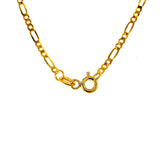 Cadena Cartier maciza en oro amarillo 10kt. 60cm