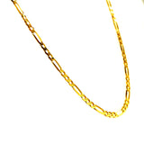 Cadena Cartier maciza en oro amarillo 10kt. 60cm