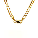 Cadena Cartier hueca en oro amarillo 10k. 60cm