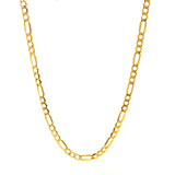 Cadena Cartier hueca en oro amarillo 10k. 60cm