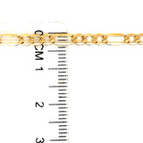 Cadena Cartier hueca en oro amarillo 10kt. 50cm
