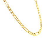 Cadena Cartier hueca en oro amarillo 10kt. 50cm