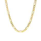 Cadena Cartier hueca en oro amarillo 10kt. 50cm