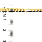 Cadena (cartier maciza) 60cm en oro amarillo 10k