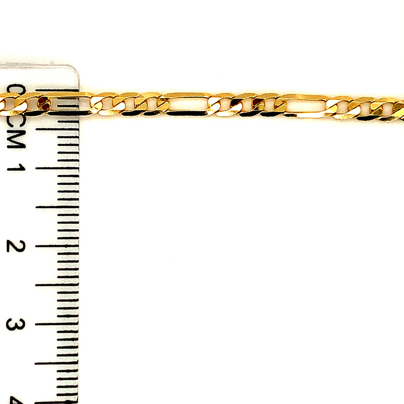Cadena Cartier maciza en oro amarillo 18k. 60cm