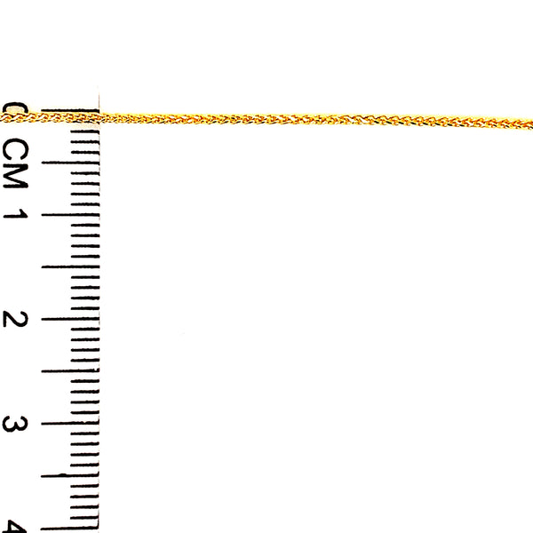Cadena en oro amarillo 18kt. 45cm