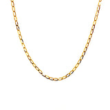 Cadena en oro amarillo 10kt. 45cm