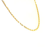 Cadena en oro amarillo 10kt. 45cm