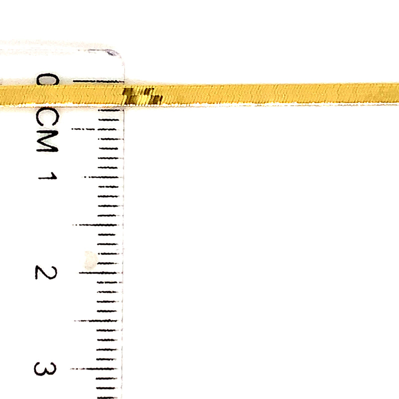 Cadena en oro amarillo 18k. 40cm