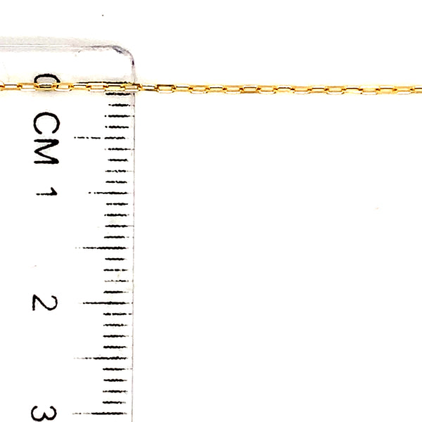 Cadena Rolo en oro amarillo 18k. 40cm