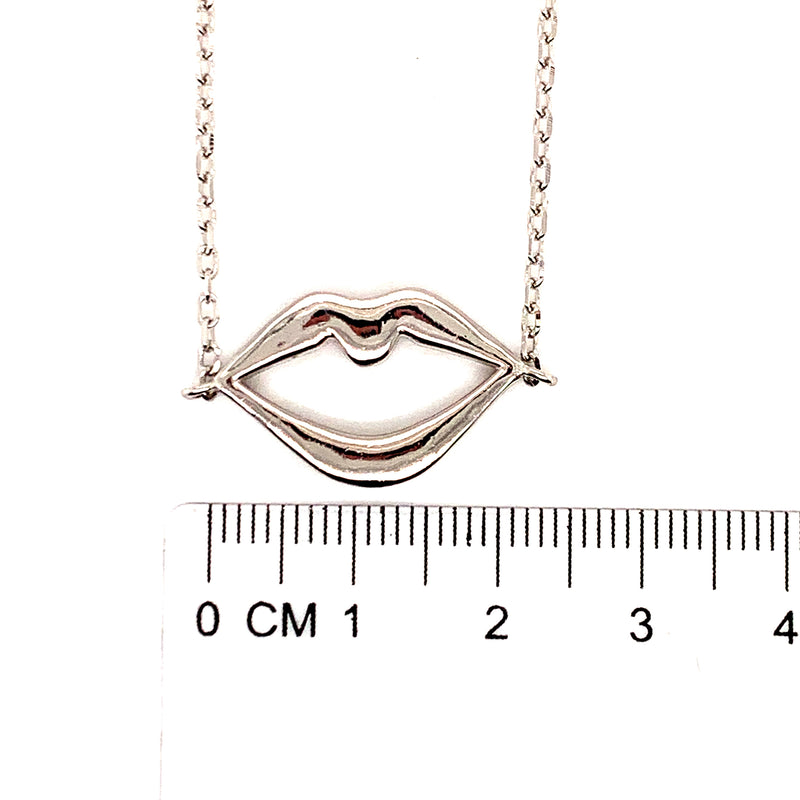 Collar (labios) 45cm 925