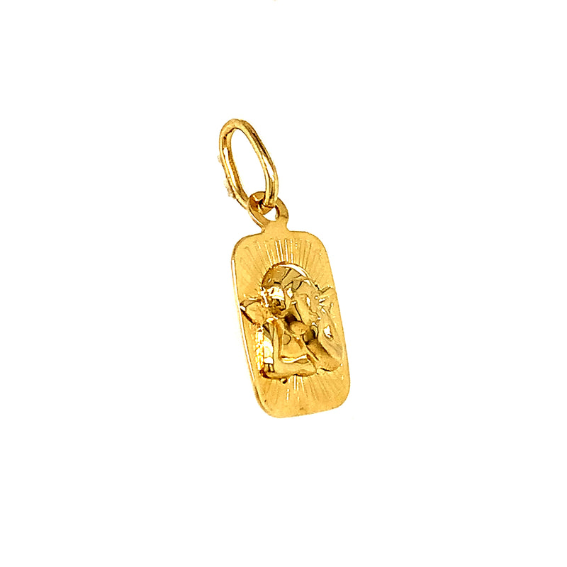 Dije (ángel) en oro amarillo 10k