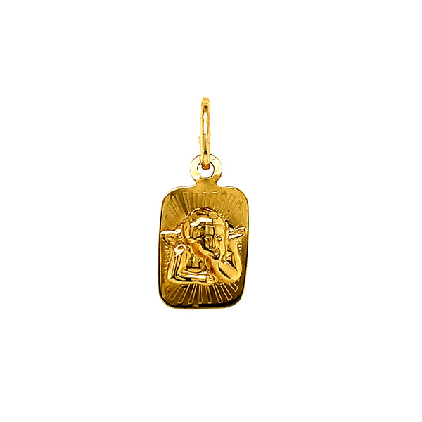 Dije (ángel) en oro amarillo 10k
