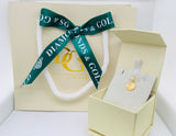Dije (ángel) en oro amarillo 18k