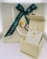 Dije (San Benito) en oro amarillo 10k