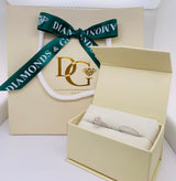 (MIA) Set de anillos con diamantes en oro blanco 18k  ANTES: $1,195.00